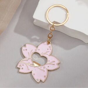 Sakura Flower Keychain Bottle Opener